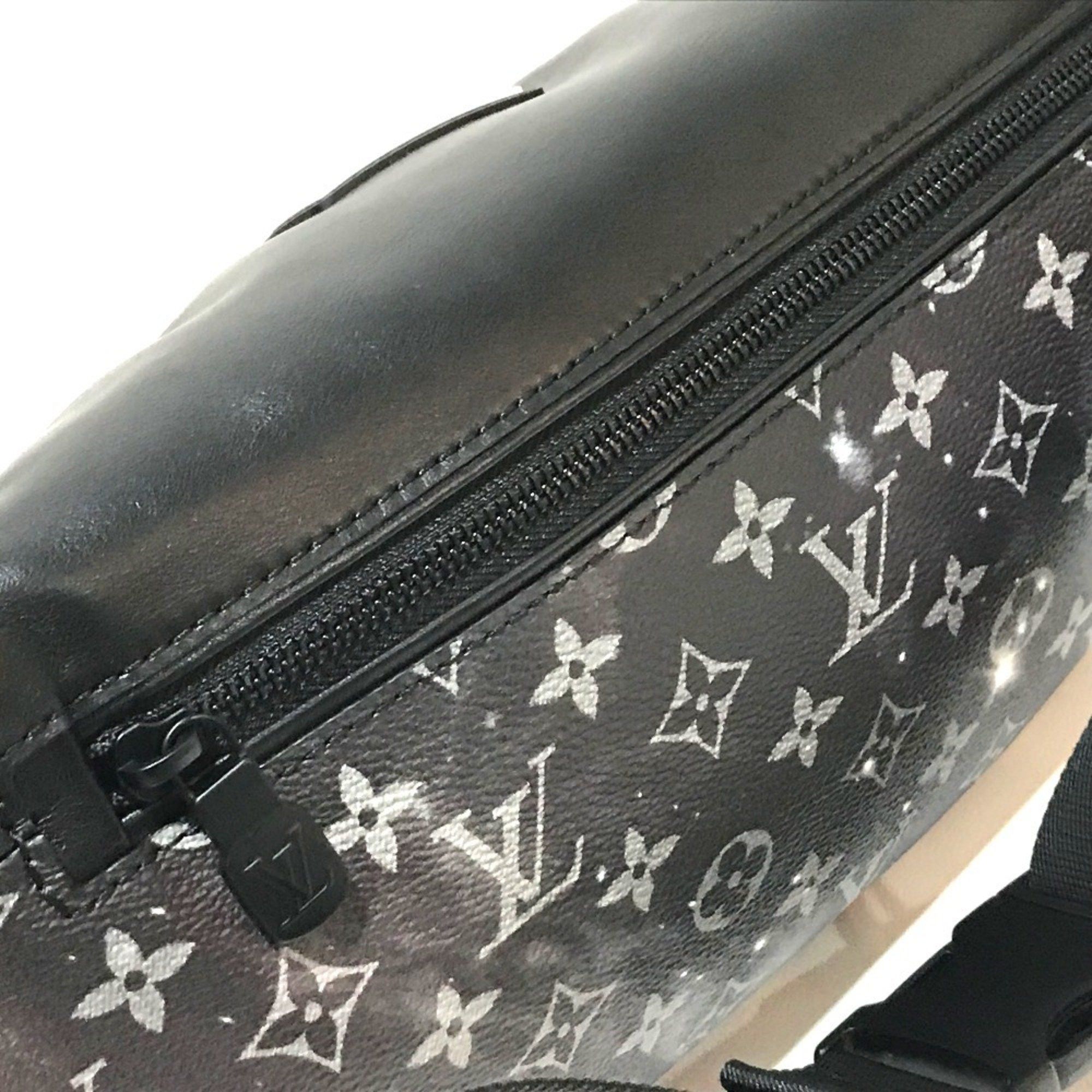 Louis Vuitton LOUIS VUITTON M44444 Monogram Galaxy Discovery Bum Bag Waist Body Canvas Men's Black Size ONE SIZE - 5 Thumbnail