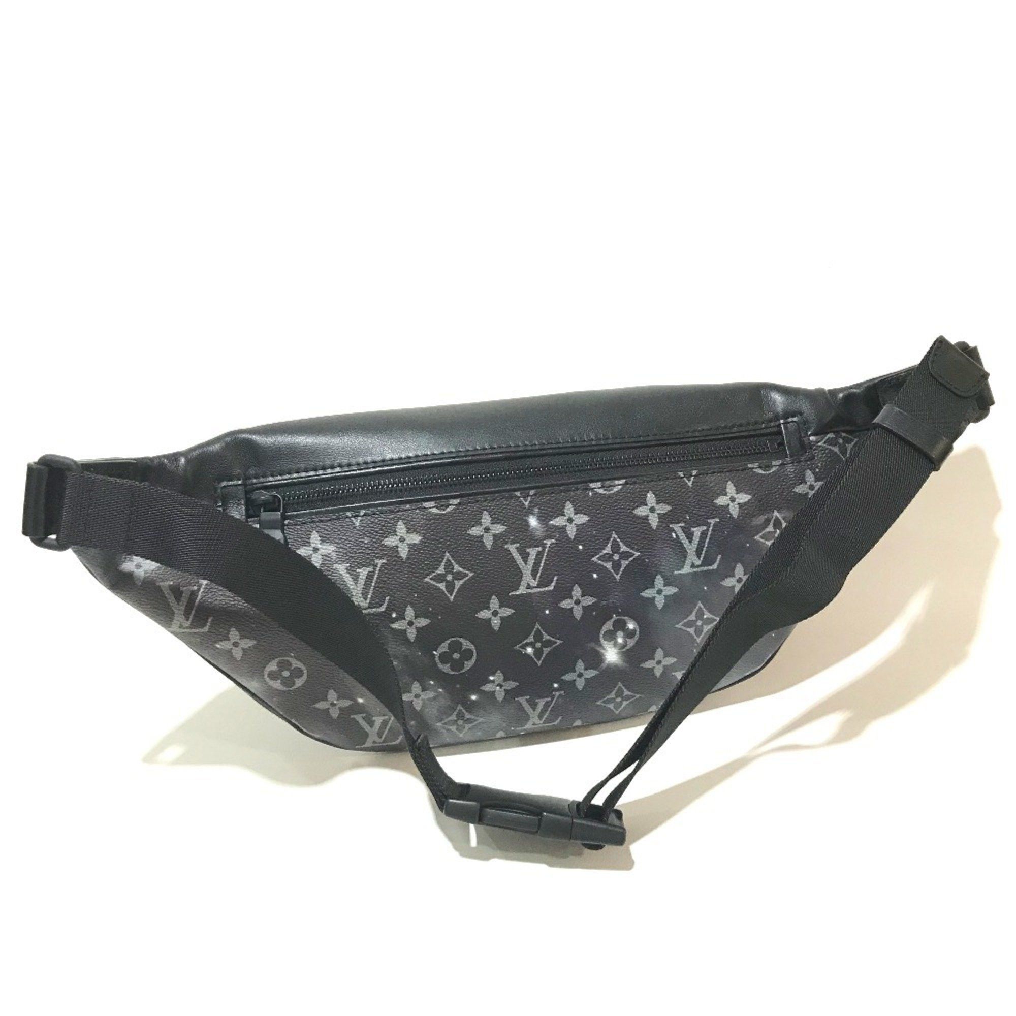 Louis Vuitton LOUIS VUITTON M44444 Monogram Galaxy Discovery Bum Bag Waist Body Canvas Men's Black Size ONE SIZE - 3 Thumbnail