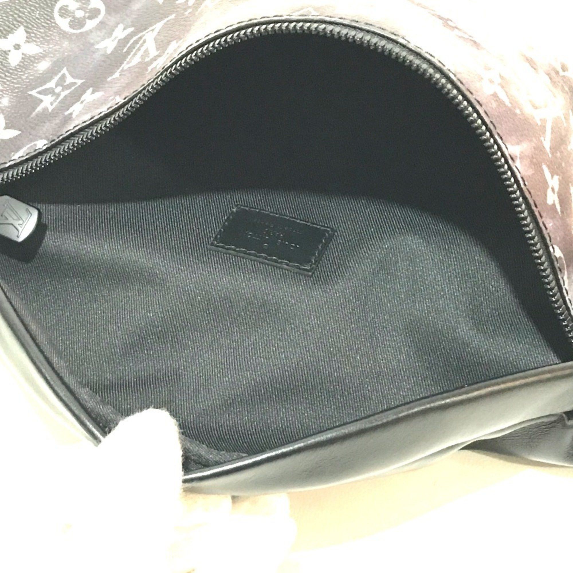 Louis Vuitton LOUIS VUITTON M44444 Monogram Galaxy Discovery Bum Bag Waist Body Canvas Men's Black Size ONE SIZE - 6 Thumbnail