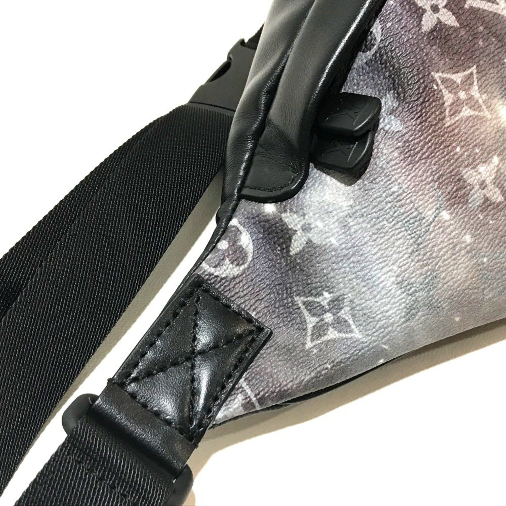 Louis Vuitton LOUIS VUITTON M44444 Monogram Galaxy Discovery Bum Bag Waist Body Canvas Men's Black Size ONE SIZE - 4 Thumbnail