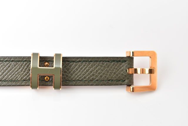 Hermes Hermes Hermes Belt Vaux Epson 70 Gold Hardware Leather Belt 24060401-h in Pristine Condition Size ONE SIZE - 2 Thumbnail