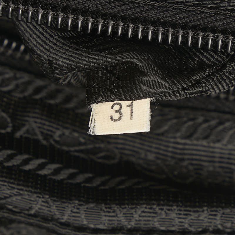 Prada Prada Prada Nylon Leather Triangle Logo Plate Shoulder Bag Canvas Crossbody Bag in Very Good Condition Size ONE SIZE - 8 Thumbnail