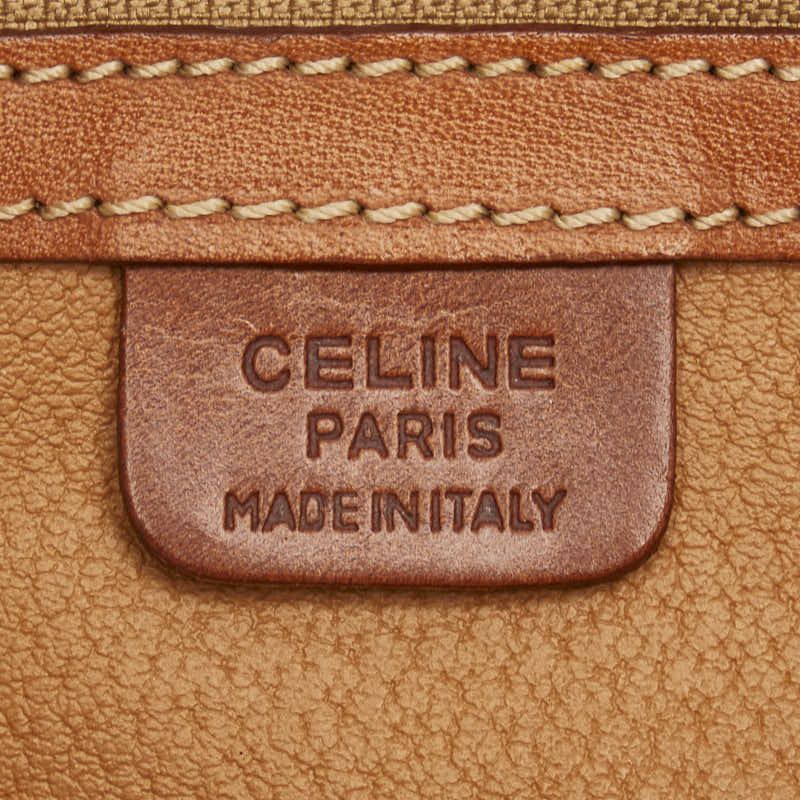 Celine Celine Celine Macadam PVC Leather Handbag Canvas Handbag in Very Good Condition Size ONE SIZE - 7 Thumbnail