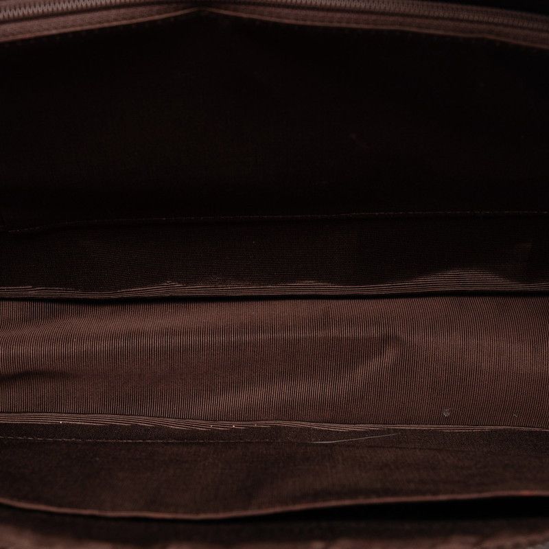 Burberry Burberry Burberry Nylon Leather Shadow Horse Handbag Canvas Handbag in Very Good Condition Size ONE SIZE - 10 Thumbnail