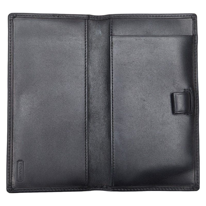 Coach Coach Coach Signature Canvas Leather Notebook Cover Canvas Notebook Cover in Very Good Condition Size ONE SIZE - 6 Thumbnail