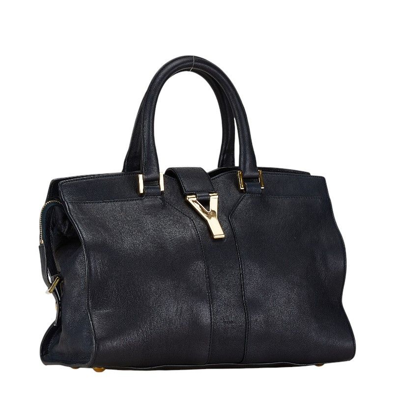 Yves Saint Laurent Yves Saint Laurent Yves Saint Laurent Cabas Chyc Leather Handbag Leather Handbag in Very Good Condition Size ONE SIZE - 3 Thumbnail
