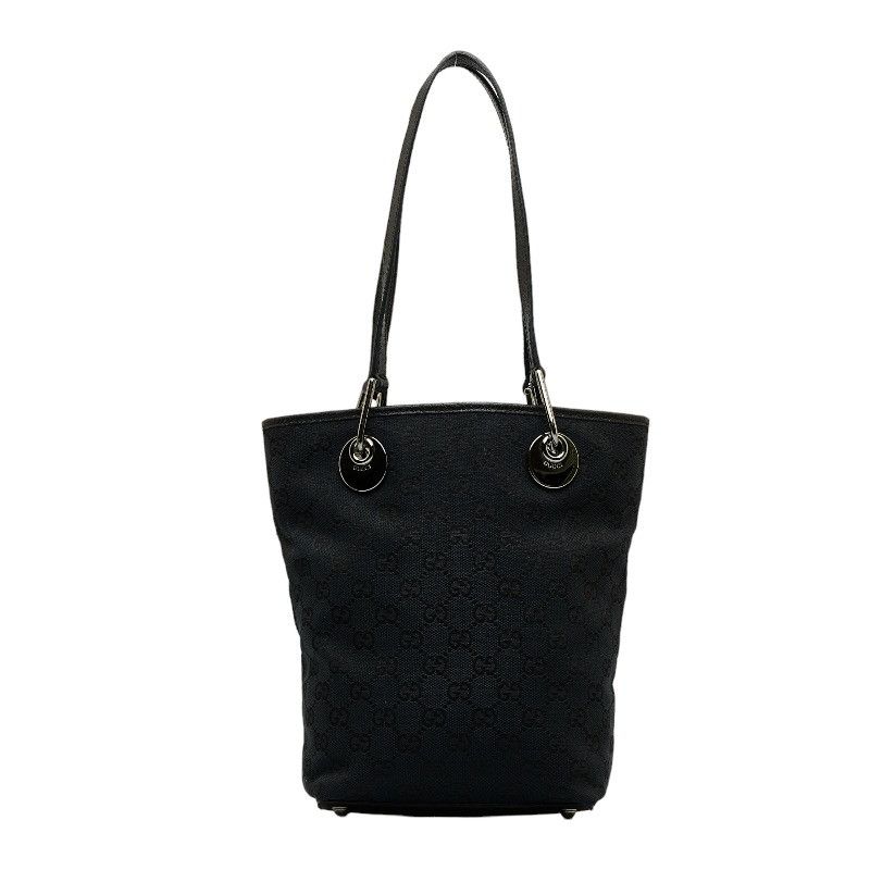Gucci Gucci Gucci GG Canvas Leather Tote Bag 120840 Canvas Tote Bag 120840 in Very Good Condition Size ONE SIZE - 3 Thumbnail