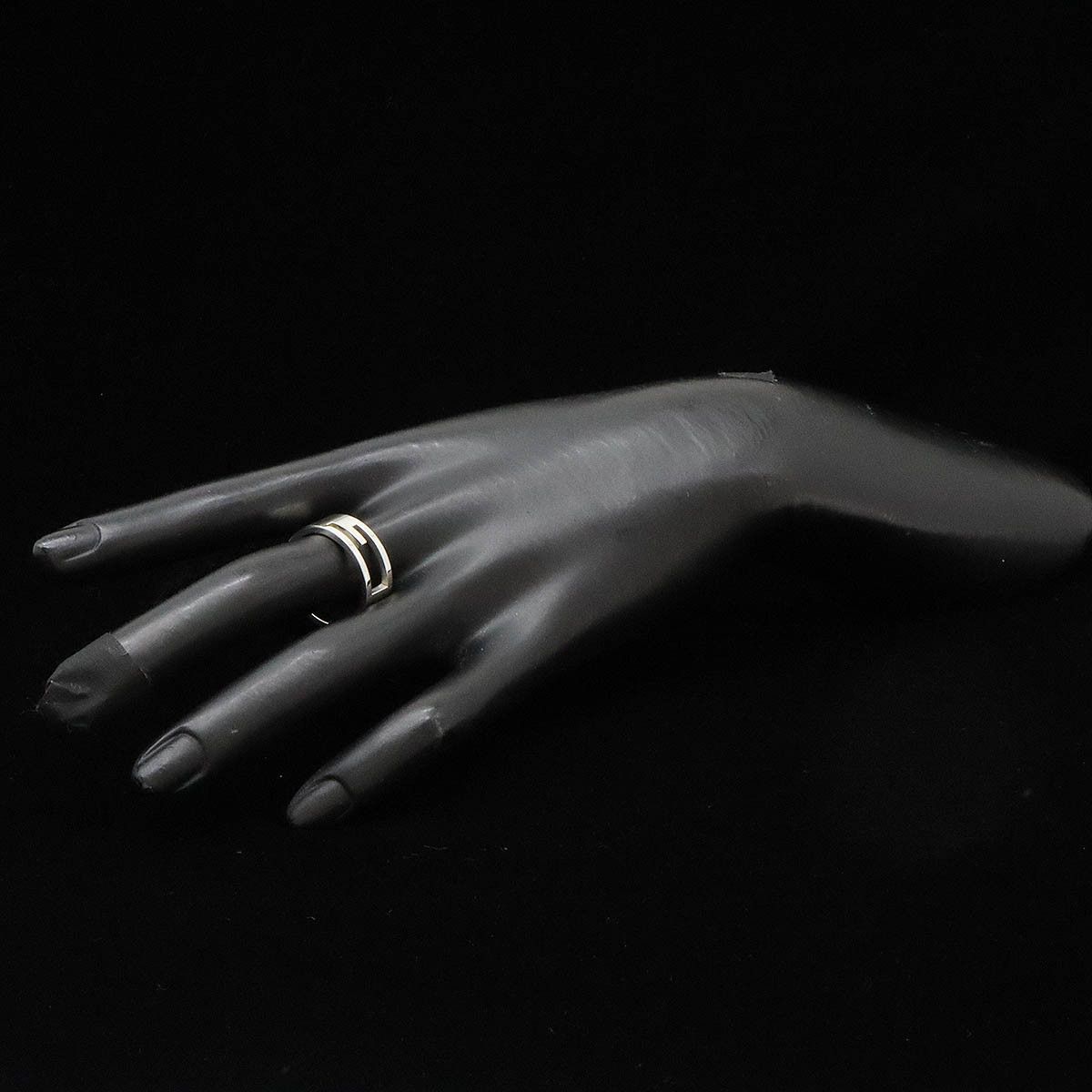 Gucci Gucci Gucci Branded G Open Ring Silver Ag925 Metal Ring 03266109840 in Pristine Condition Size ONE SIZE - 7 Thumbnail