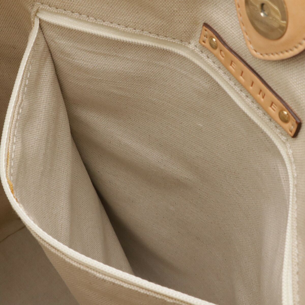 Celine Celine Celine Salky 2WAY Tote Bag PVC Leather Canvas Tote Bag in Great Condition Size ONE SIZE - 9 Thumbnail