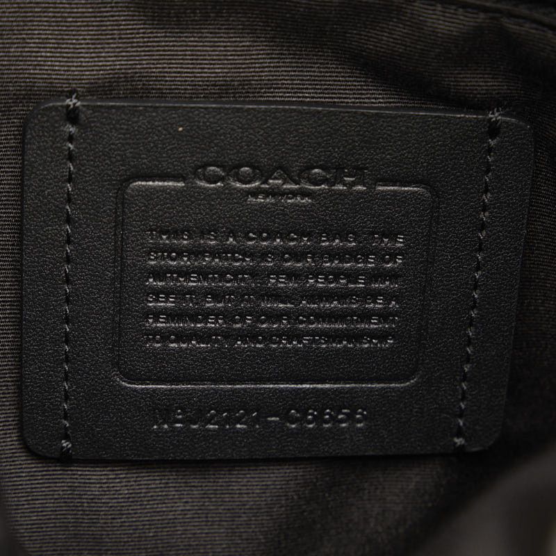Coach Coach Coach Nylon Leather Backpack C6656 Canvas Backpack C6656 Size ONE SIZE - 7 Thumbnail