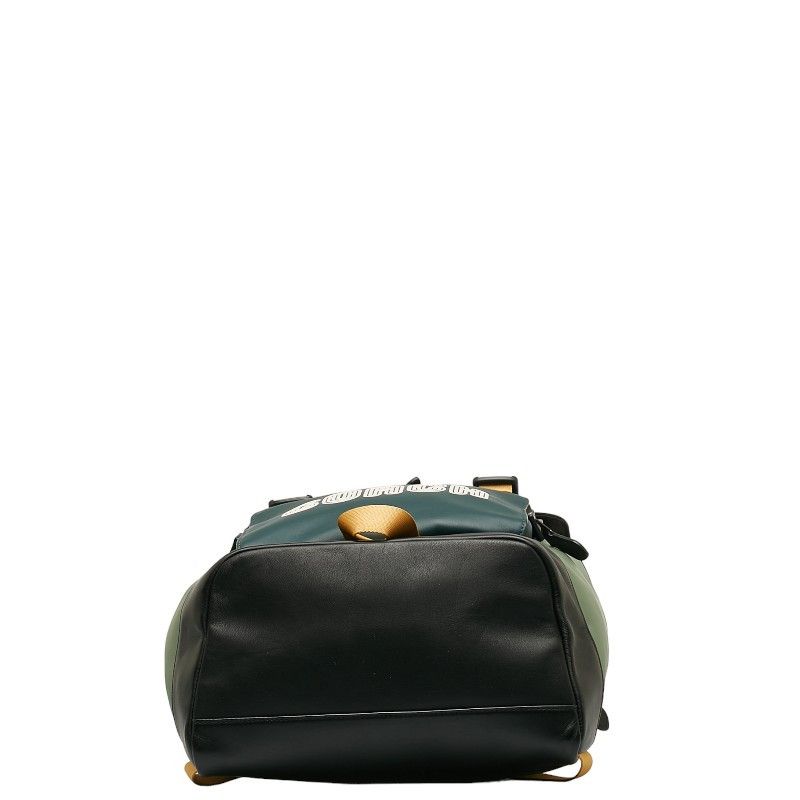 Coach Coach Coach Nylon Leather Backpack C6656 Canvas Backpack C6656 Size ONE SIZE - 4 Thumbnail