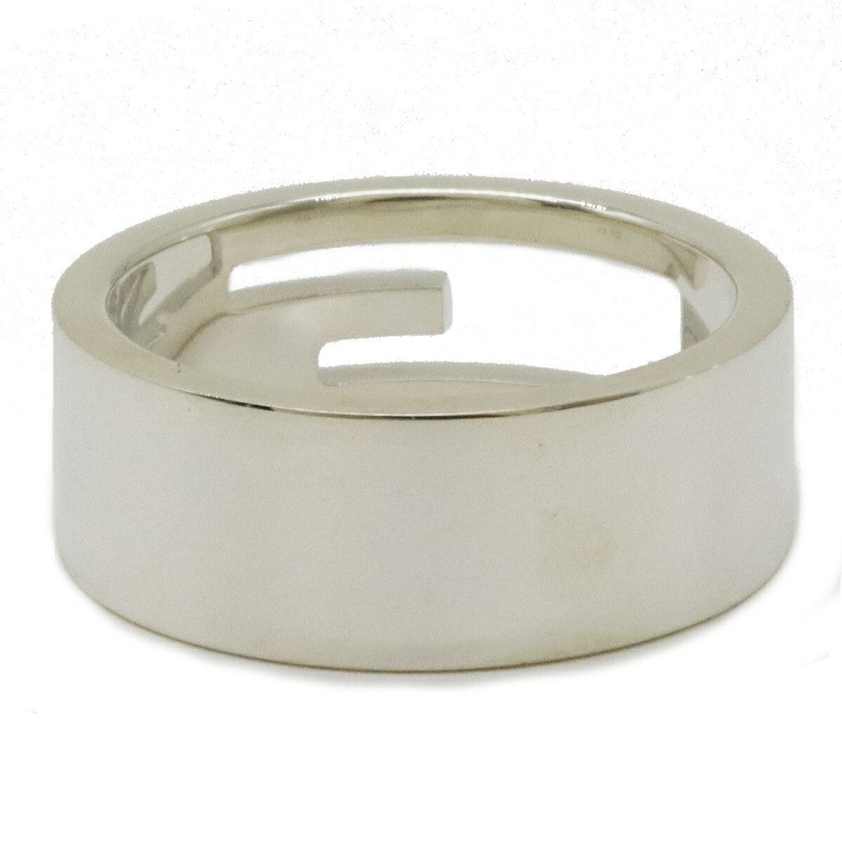 Gucci Gucci Gucci Branded G Open Ring Ag925 Silver Metal Ring 03266109840 in Pristine Condition Size ONE SIZE - 4 Thumbnail