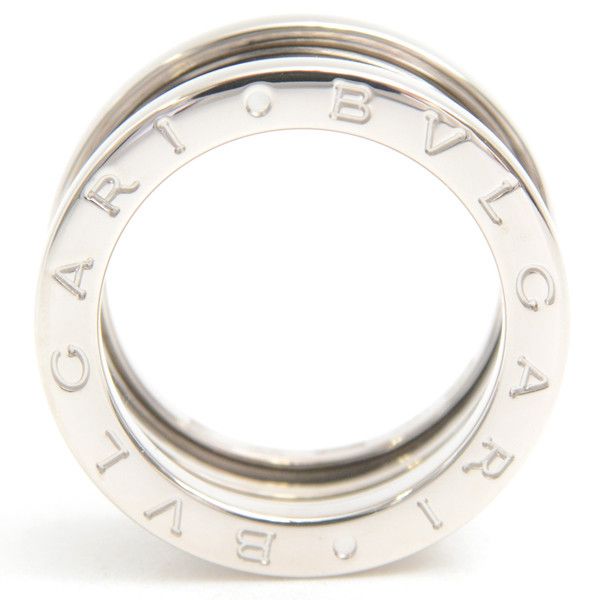 Bvlgari Bvlgari Bvlgari B-ZERO1 Ring 750WG White Gold Metal Ring 76009 in Great Condition Size ONE SIZE - 2 Thumbnail