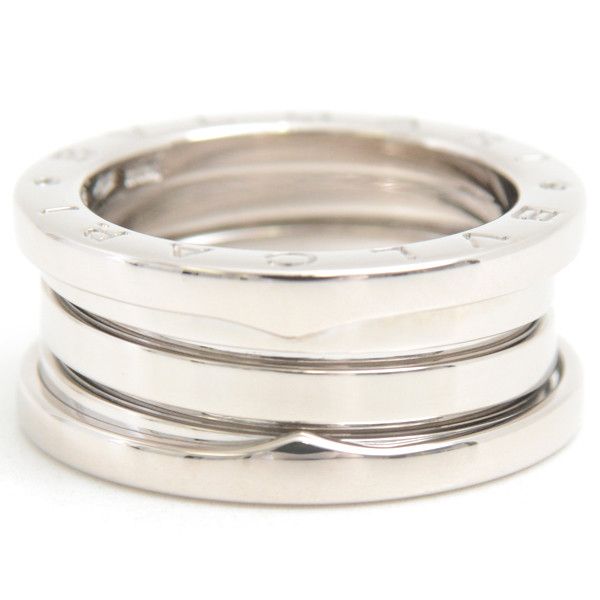Bvlgari Bvlgari Bvlgari B-ZERO1 Ring 750WG White Gold Metal Ring 76009 in Great Condition Size ONE SIZE - 3 Thumbnail