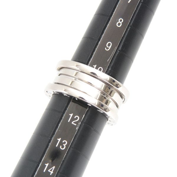 Bvlgari Bvlgari Bvlgari B-ZERO1 Ring 750WG White Gold Metal Ring 76009 in Great Condition Size ONE SIZE - 7 Thumbnail