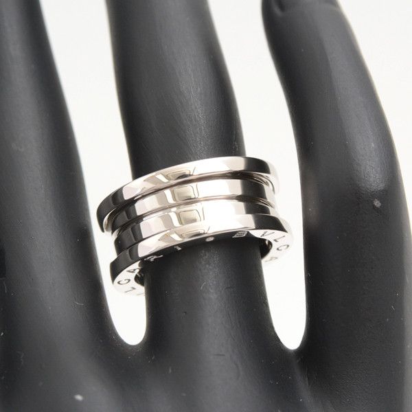 Bvlgari Bvlgari Bvlgari B-ZERO1 Ring 750WG White Gold Metal Ring 76009 in Great Condition Size ONE SIZE - 8 Thumbnail