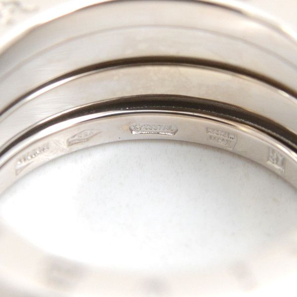 Bvlgari Bvlgari Bvlgari B-ZERO1 Ring 750WG White Gold Metal Ring 76009 in Great Condition Size ONE SIZE - 5 Thumbnail