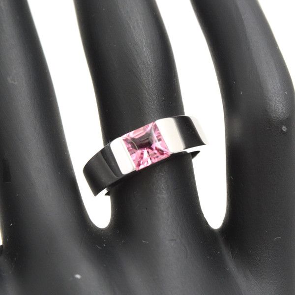 Cartier Cartier Cartier Pink Tourmaline Ring 750WG White Gold Metal Ring 76011 in Great Condition Size ONE SIZE - 7 Thumbnail