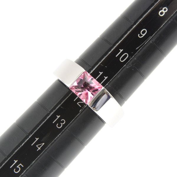Cartier Cartier Cartier Pink Tourmaline Ring 750WG White Gold Metal Ring 76011 in Great Condition Size ONE SIZE - 6 Thumbnail