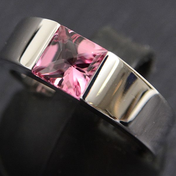 Cartier Cartier Cartier Pink Tourmaline Ring 750WG White Gold Metal Ring 76011 in Great Condition Size ONE SIZE - 9 Thumbnail