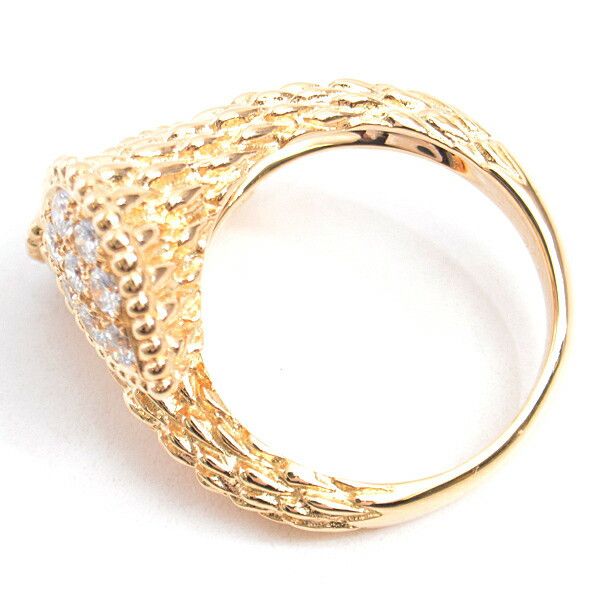 Bvlgari Bvlgari Boucheron Serpent Boheme Diamond Ring 750YG Metal Ring 70251 in Great Condition Size ONE SIZE - 2 Thumbnail