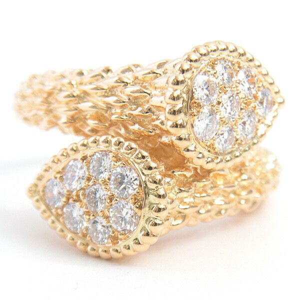 Bvlgari Bvlgari Boucheron Serpent Boheme Diamond Ring 750YG Metal Ring 70251 in Great Condition Size ONE SIZE - 4 Thumbnail