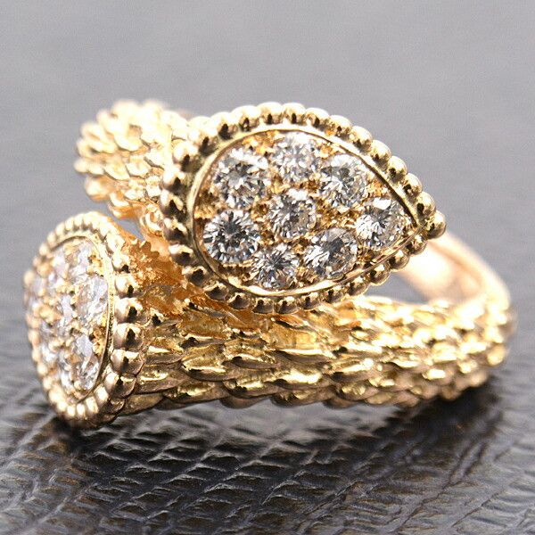 Bvlgari Bvlgari Boucheron Serpent Boheme Diamond Ring 750YG Metal Ring 70251 in Great Condition Size ONE SIZE - 9 Thumbnail