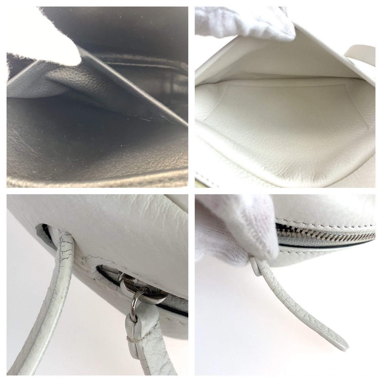 Balenciaga Balenciaga Balenciaga Everyday Leather Shoulder Bag Leather Crossbody Bag 402295 in Great Condition Size ONE SIZE - 4 Thumbnail
