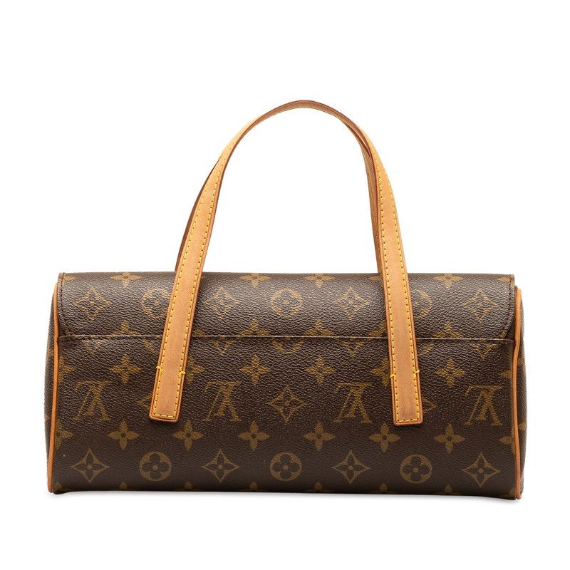 Louis Vuitton Louis Vuitton Louis Vuitton Monogram Sonatine Handbag M51902 Brown PVC Leather Canvas Handbag M51902 in Very Good Condition Size ONE SIZE - 3 Thumbnail
