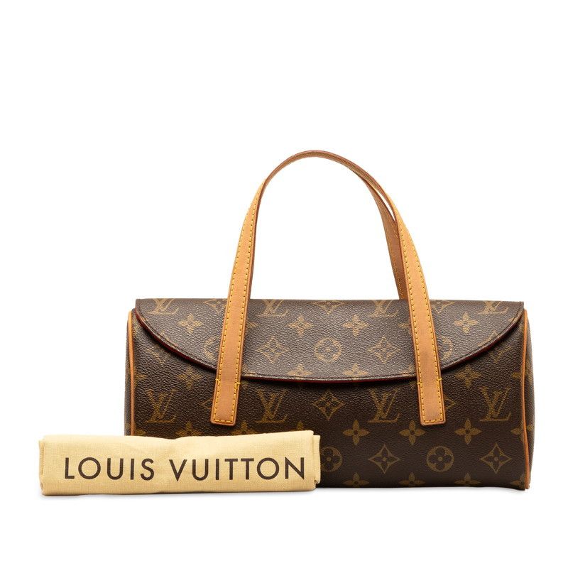 Louis Vuitton Louis Vuitton Louis Vuitton Monogram Sonatine Handbag M51902 Brown PVC Leather Canvas Handbag M51902 in Very Good Condition Size ONE SIZE - 8 Thumbnail