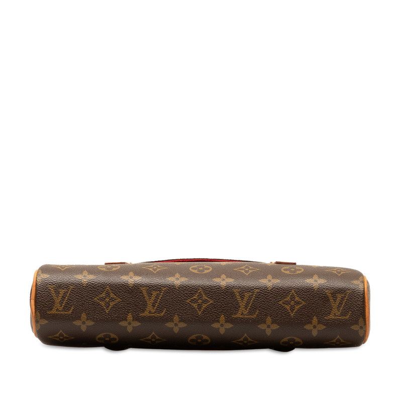 Louis Vuitton Louis Vuitton Louis Vuitton Monogram Sonatine Handbag M51902 Brown PVC Leather Canvas Handbag M51902 in Very Good Condition Size ONE SIZE - 4 Thumbnail