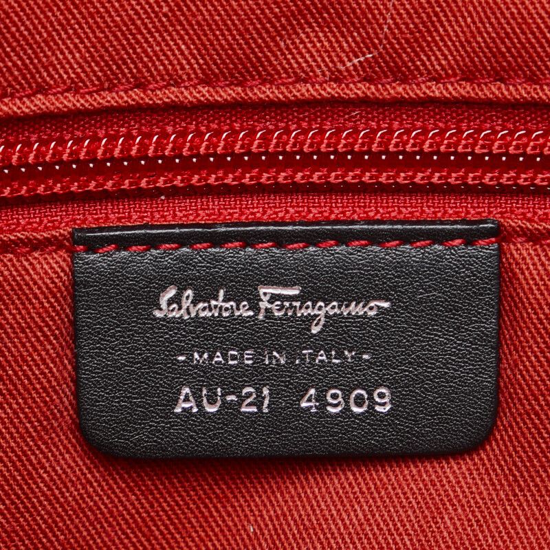 Salvatore Ferragamo Salvatore Ferragamo Salvatore Ferragamo Gancini Canvas Leather Tote Bag AU-21 4909 Canvas Tote Bag AU-21 4909 in Very Good Condition Size ONE SIZE - 7 Thumbnail