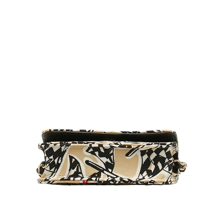Chanel Chanel Chanel Canvas Mini Chain Shoulder Bag Canvas Crossbody Bag Size ONE SIZE - 4 Thumbnail