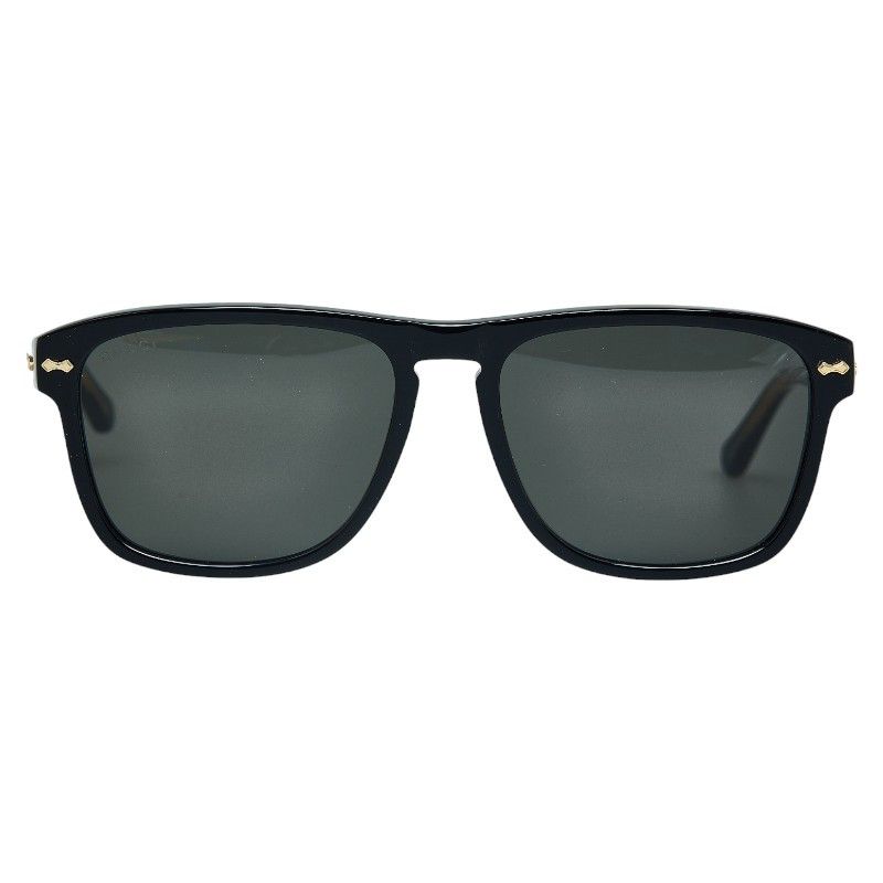 Gucci Gucci Gucci Wellington Sunglasses GG0911S Black Gold Plastic Sunglasses GG0911S Size ONE SIZE - 2 Thumbnail
