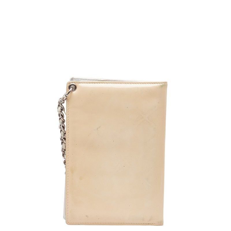 Chanel Chanel Chanel Coco Mark Card Case Patent Leather Leather Card Case Size ONE SIZE - 3 Thumbnail