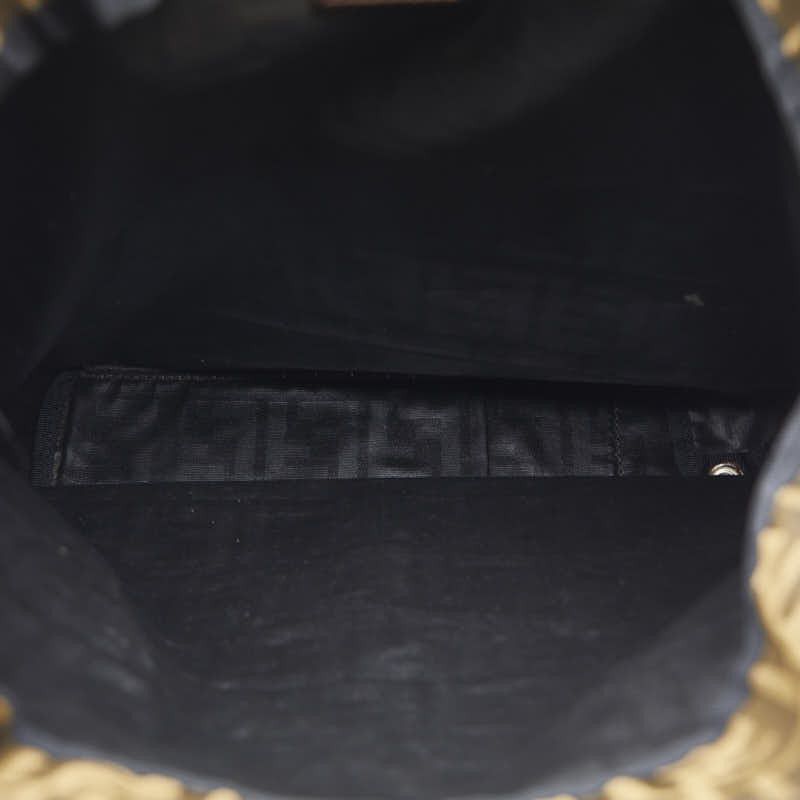 Fendi Fendi Fendi Zucca Canvas Leather Tote Bag 15610 Canvas Tote Bag 15610 in Good Condition Size ONE SIZE - 6 Thumbnail