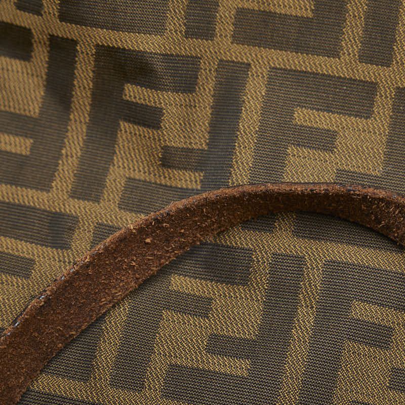 Fendi Fendi Fendi Zucca Canvas Leather Tote Bag 15610 Canvas Tote Bag 15610 in Good Condition Size ONE SIZE - 5 Thumbnail