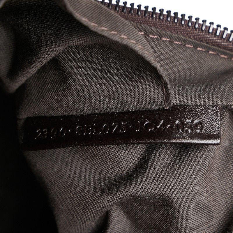 Fendi Fendi Fendi Zucchino Canvas Leather Handbag 8BL075 Canvas Handbag 8BL075 in Very Good Condition Size ONE SIZE - 9 Thumbnail