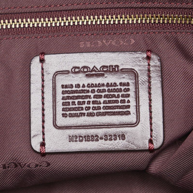 Coach Coach Coach Dreamer Leather Suede Handbag 33094 Leather Handbag 33094 in Very Good Condition Size ONE SIZE - 8 Thumbnail