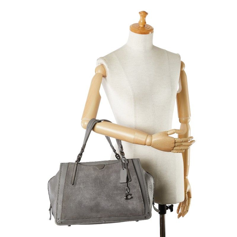 Coach Coach Coach Dreamer Leather Suede Handbag 33094 Leather Handbag 33094 in Very Good Condition Size ONE SIZE - 10 Thumbnail