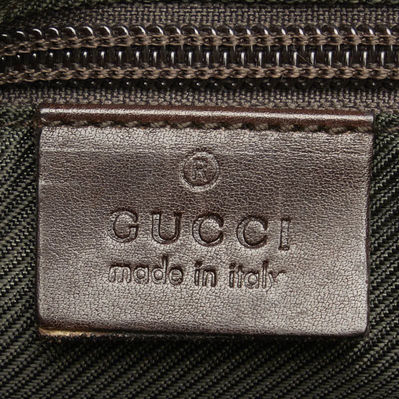 Gucci Gucci Gucci Canvas Leather GG Handbag Tote 30501 Canvas Tote Bag 30501 in Good Condition Size ONE SIZE - 11 Thumbnail