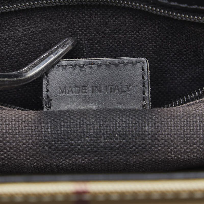 Burberry Burberry Burberry Nova Check PVC Leather Handbag Plastic Handbag in Very Good Condition Size ONE SIZE - 9 Thumbnail
