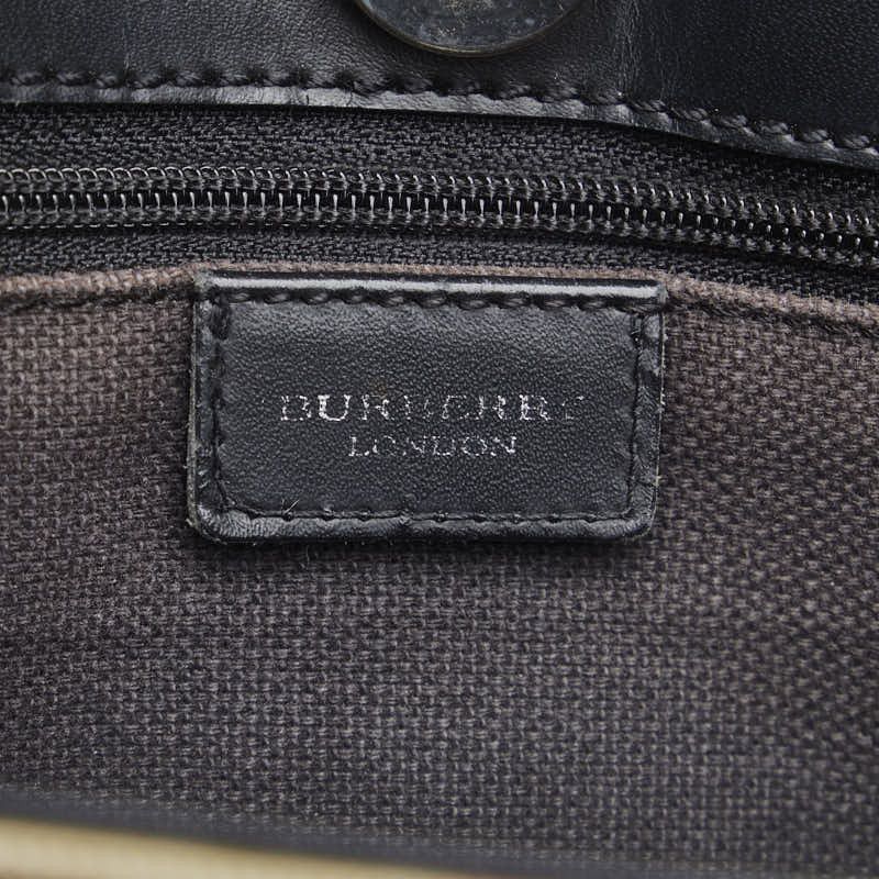 Burberry Burberry Burberry Nova Check PVC Leather Handbag Plastic Handbag in Very Good Condition Size ONE SIZE - 8 Thumbnail
