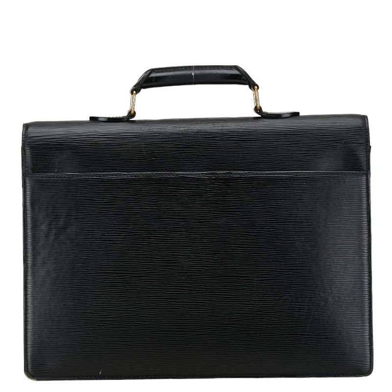 Louis Vuitton Louis Vuitton Louis Vuitton Epi Serviette Conseiller Business Bag M54422 Black Leather Leather Business Bag M54422 in Good Condition Size ONE SIZE - 3 Thumbnail