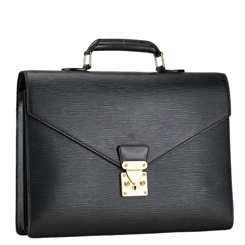 Louis Vuitton Louis Vuitton Louis Vuitton Epi Serviette Conseiller Business Bag M54422 Black Leather Leather Business Bag M54422 in Good Condition Size ONE SIZE - 2 Thumbnail