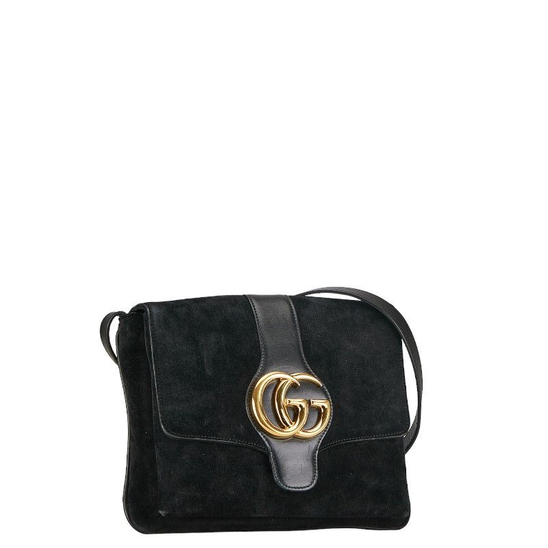Gucci Gucci Gucci Suede Leather GG Marmont Shoulder Bag 550126 Leather Crossbody Bag 550126 in Very Good Condition Size ONE SIZE - 2 Thumbnail