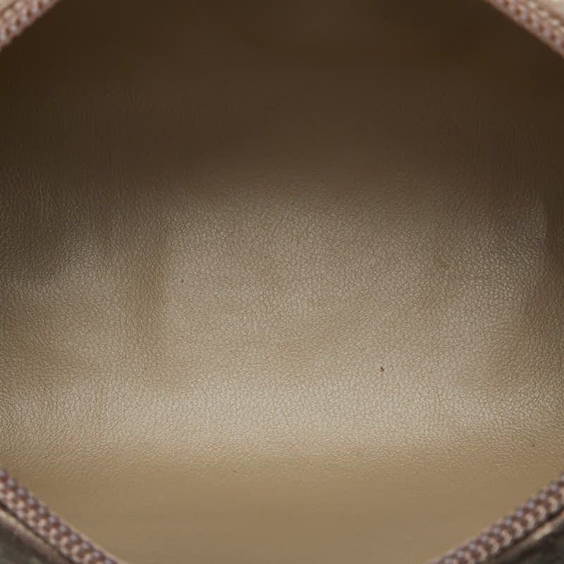 Fendi Fendi Fendi Zucchino Canvas Leather Pouch 7N0037 Canvas Vanity Bag 7N0037 in Very Good Condition Size ONE SIZE - 7 Thumbnail