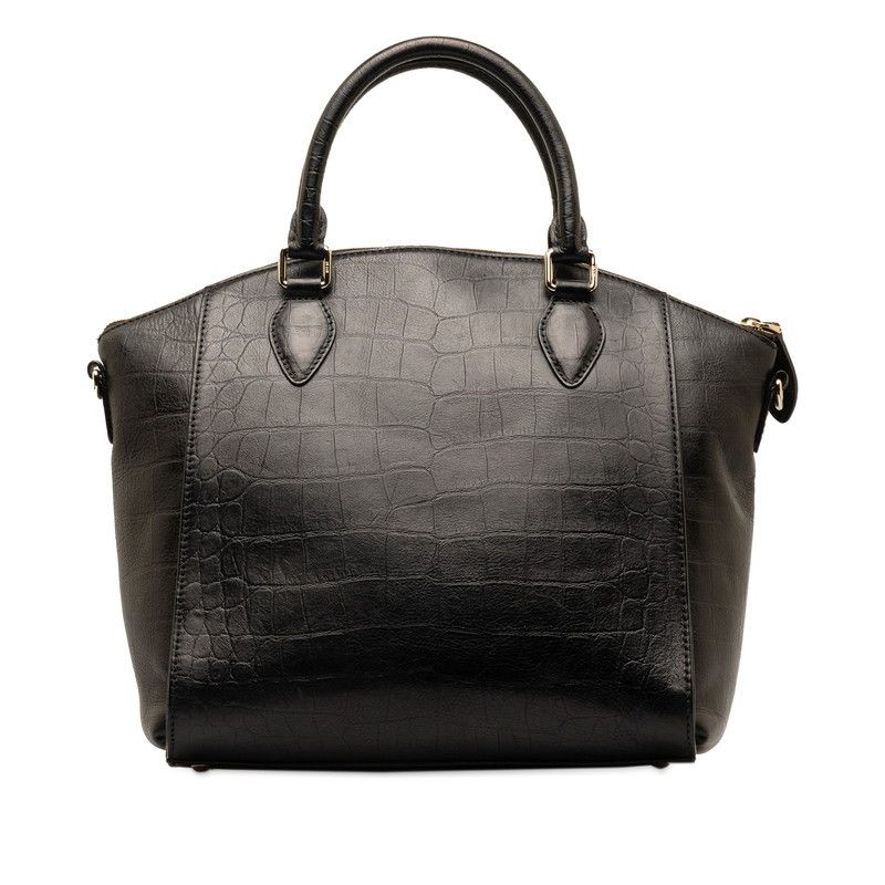 MCM MCM MCM Crocodile Embossed Leather 2WAY Tote Bag Leather Tote Bag in Great Condition Size ONE SIZE - 4 Thumbnail