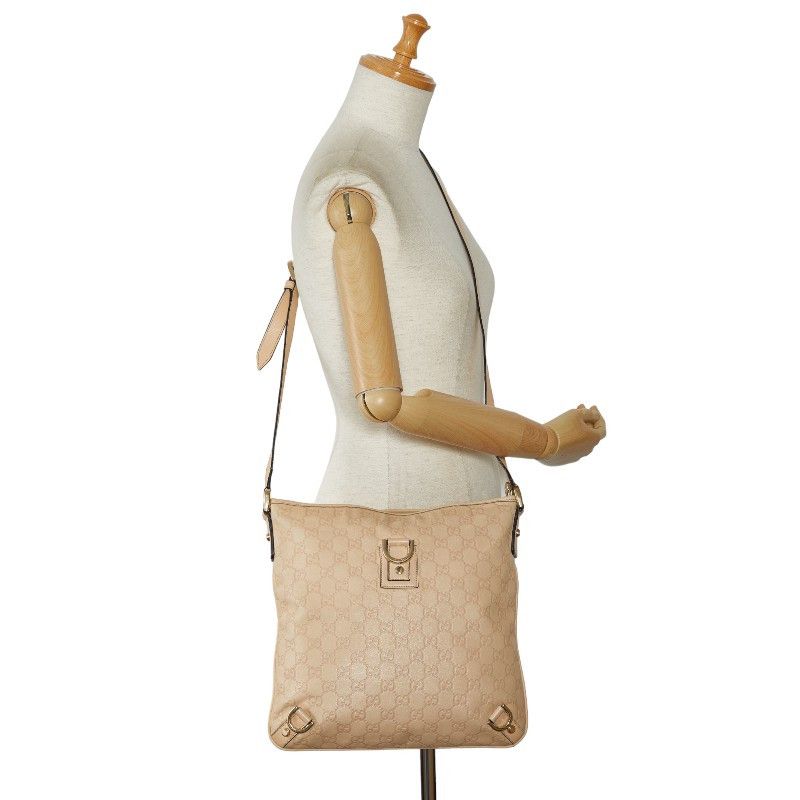 Gucci Gucci Gucci Leather Guccissima Abbey Shoulder Bag 131326 Leather Crossbody Bag 131326 in Very Good Condition Size ONE SIZE - 11 Thumbnail