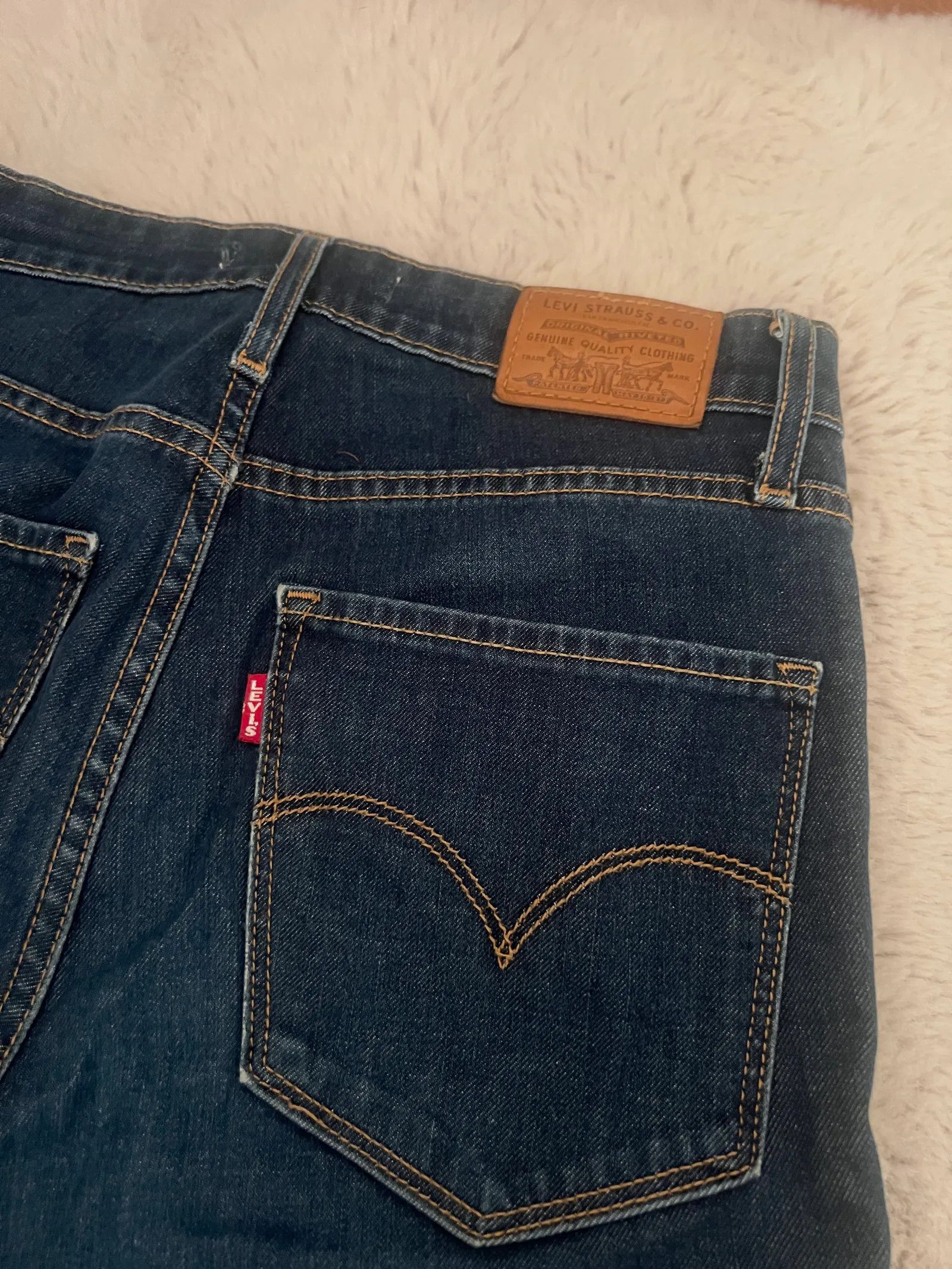 Levi's Levi's High Rise Skinny Jeans Size 25" / US 0 / IT 36 - 2 Thumbnail